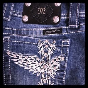 Miss Me Boot Cut Size 27 Jeans - perfect condition
